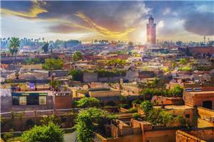 22 Maroko - Marakeš i Vrata Sahare