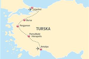 2019 Od Istanbula do Antalije